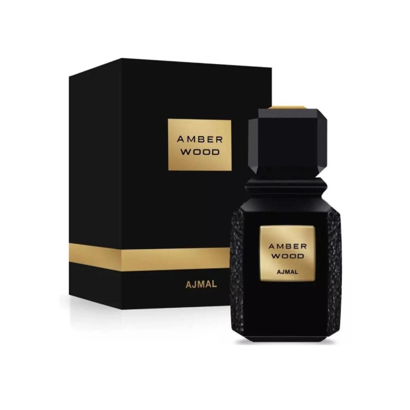 Ajmal Amber Wood Noir 100ml for men and women perfume EDP (Damaged Box) Ajmal Amber Wood Noir 100ml for men and women perfume EDP (Damaged Box)