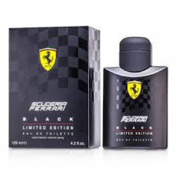 Ferrari Scuderia Black Limited Edition 125ml for men perfume EDT (Tester)
