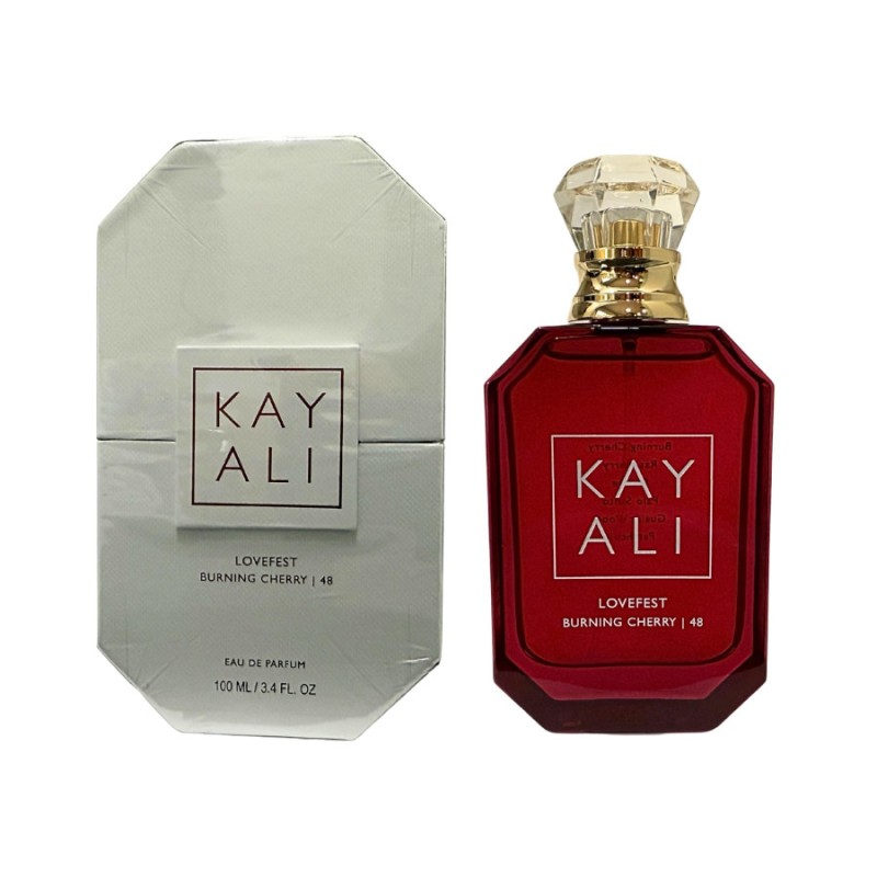Kayali Fragrances Lovefest Burning Cherry 48 100ml for men perfume EDP (Tester)