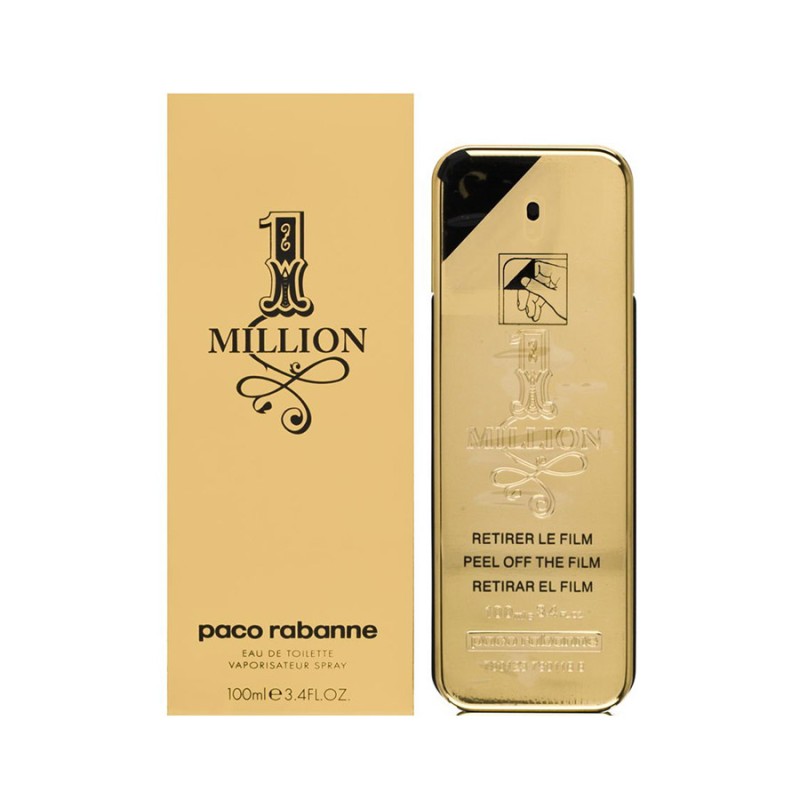 Paco Rabanne 1 Million 100ml for men perfume EDT (Retail Pack) Paco Rabanne 1 Million 100ml for men perfume EDT (Retail Pack)