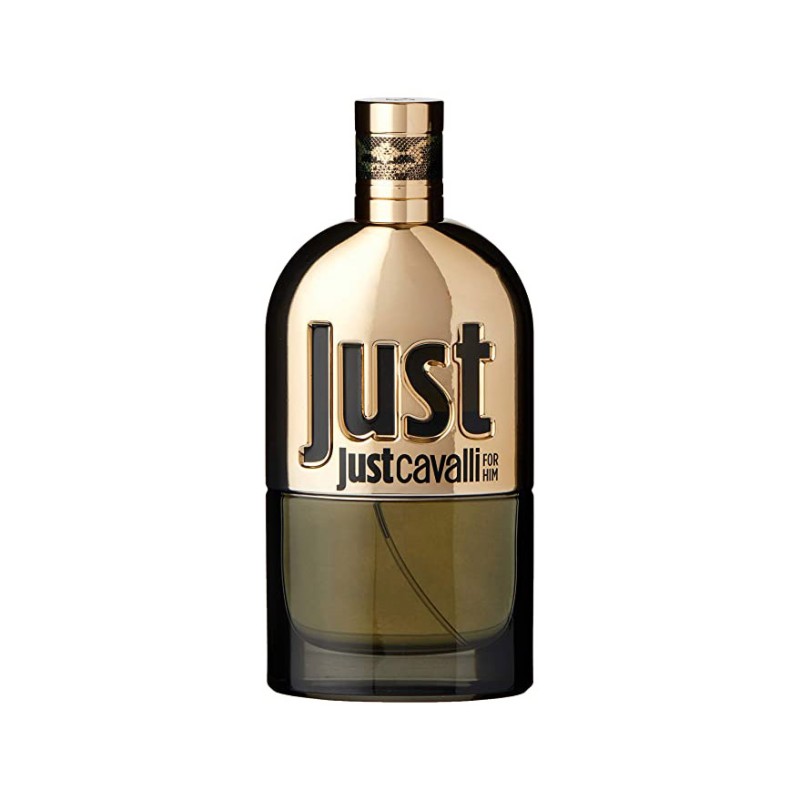 Roberto Cavalli Just Cavalli Gold 90ml for men perfume EDP (Tester) Roberto Cavalli Just Cavalli Gold 90ml for men perfume EDP (Tester)